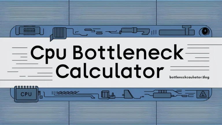 cpu bottleneck calculator