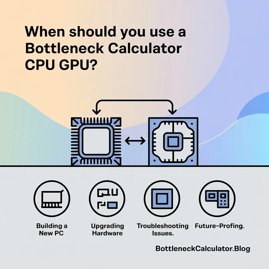 When Should You Use a Bottleneck Calculator CPU GPU?