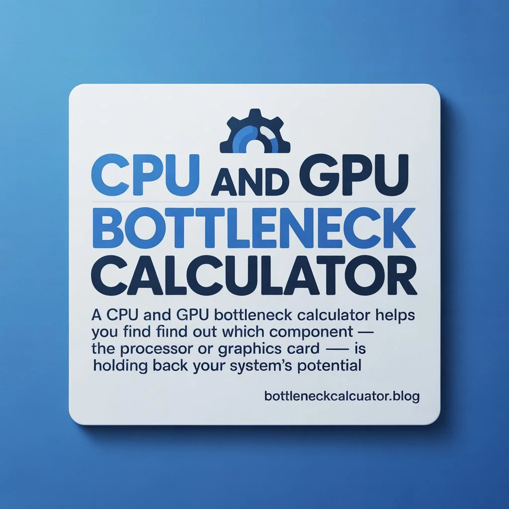 CPU and GPU Bottleneck Calculator