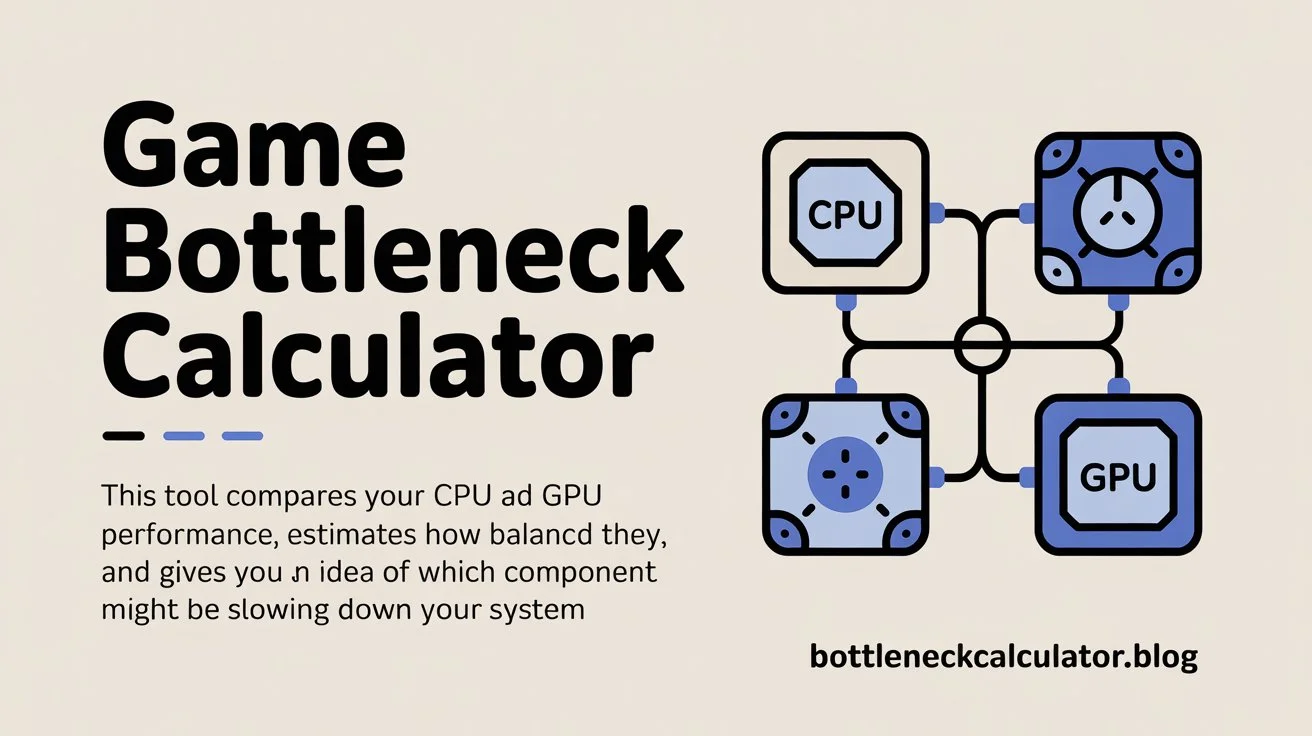 Game Bottleneck Calculator