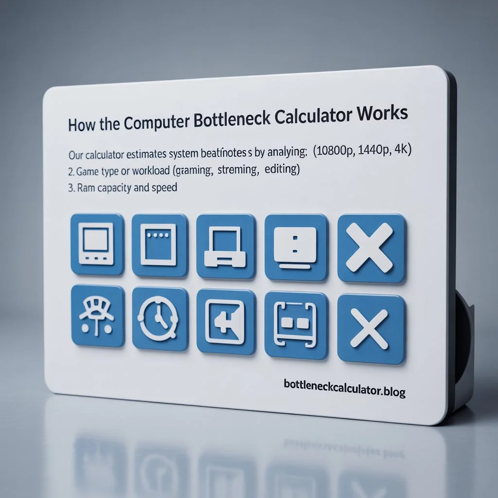  How the Computer Bottleneck Calculator Works?