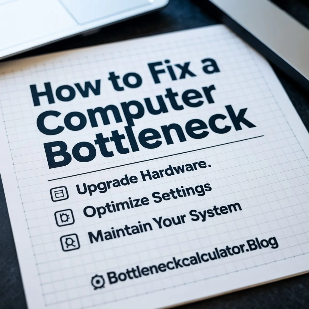 How to Fix a Computer Bottleneck?